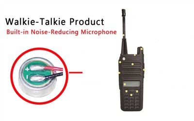 Anwendung von Mikrofonelementen in Walkie-Talkie-Produkten