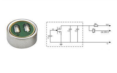Arbeitsprinzip des Elektretkondensatormikrofons (Kapsel)